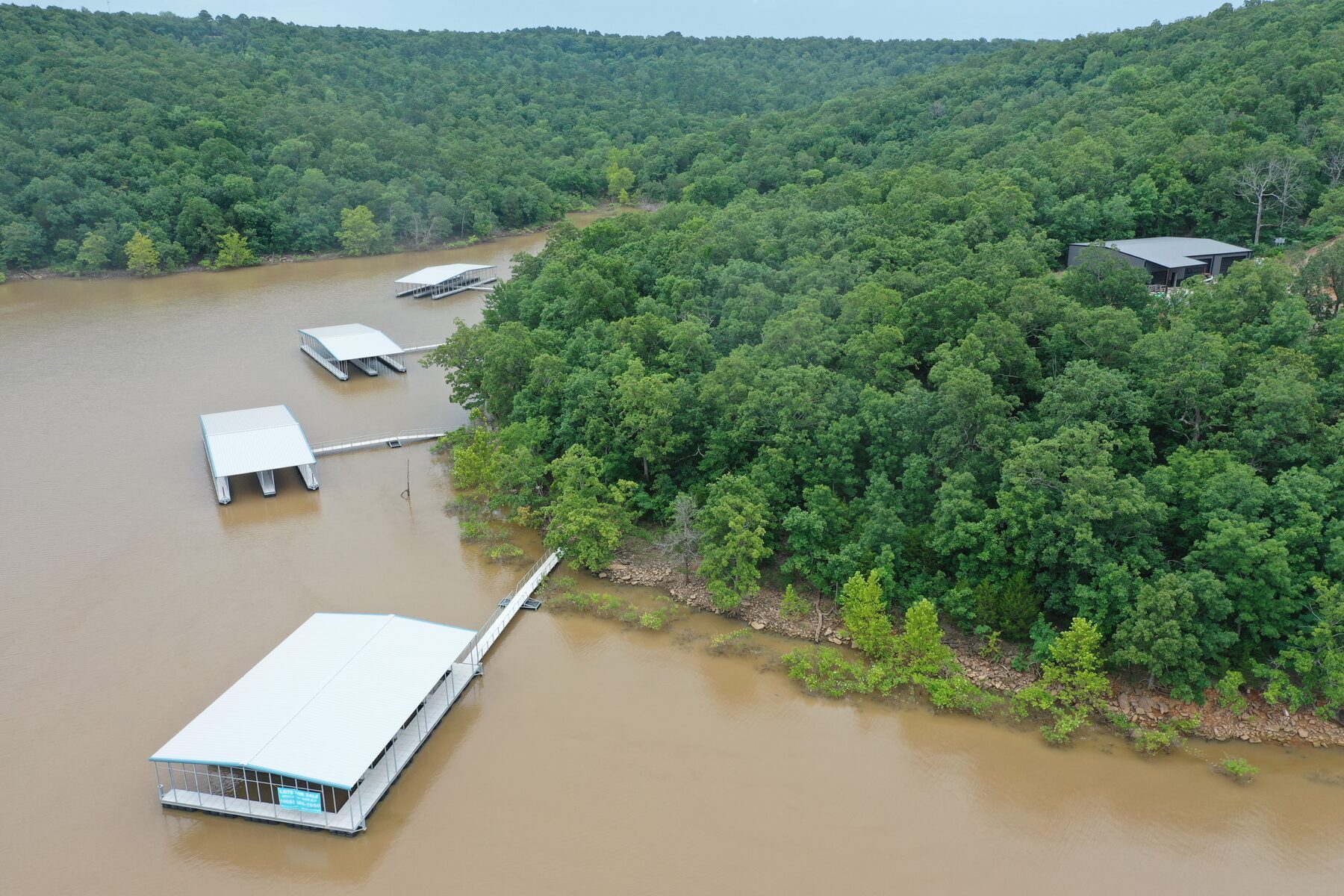 Lake Eufaula private docks