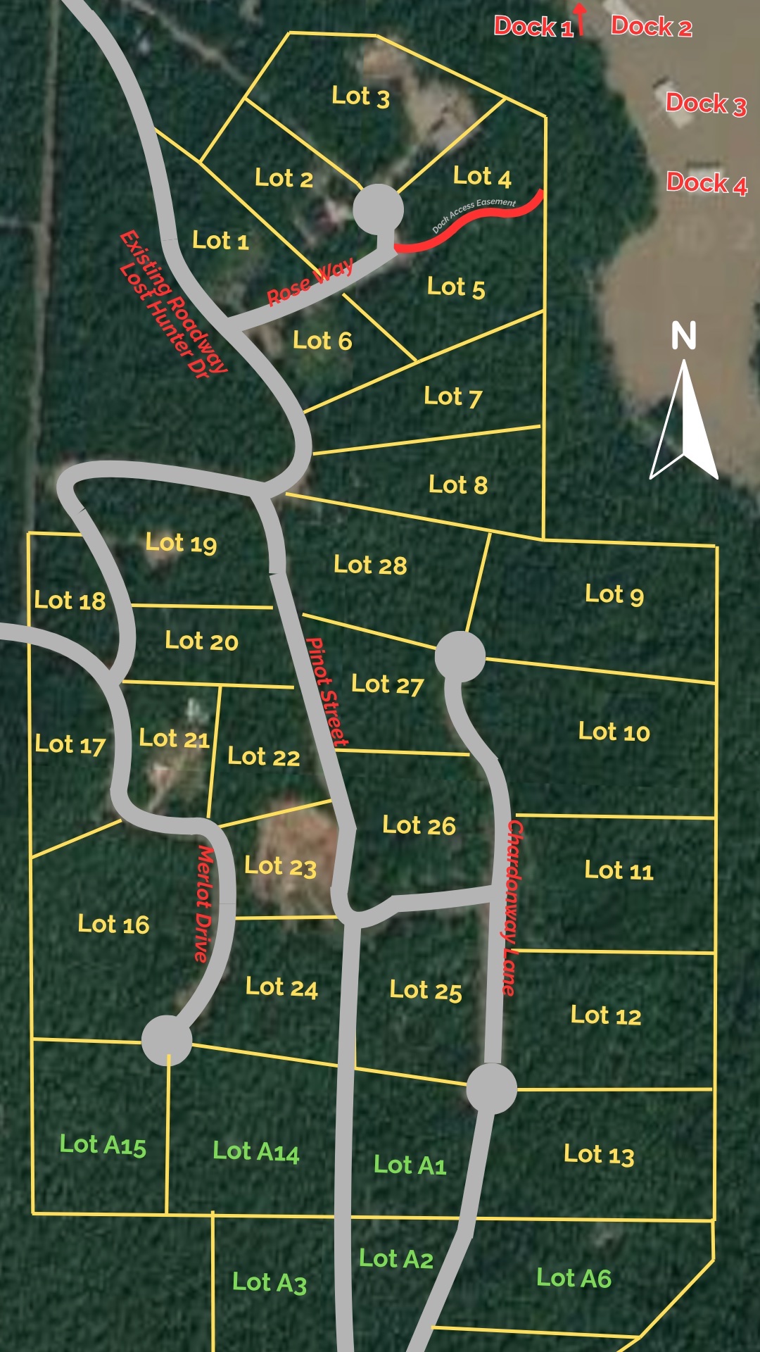 Brooken Ridge plat overview